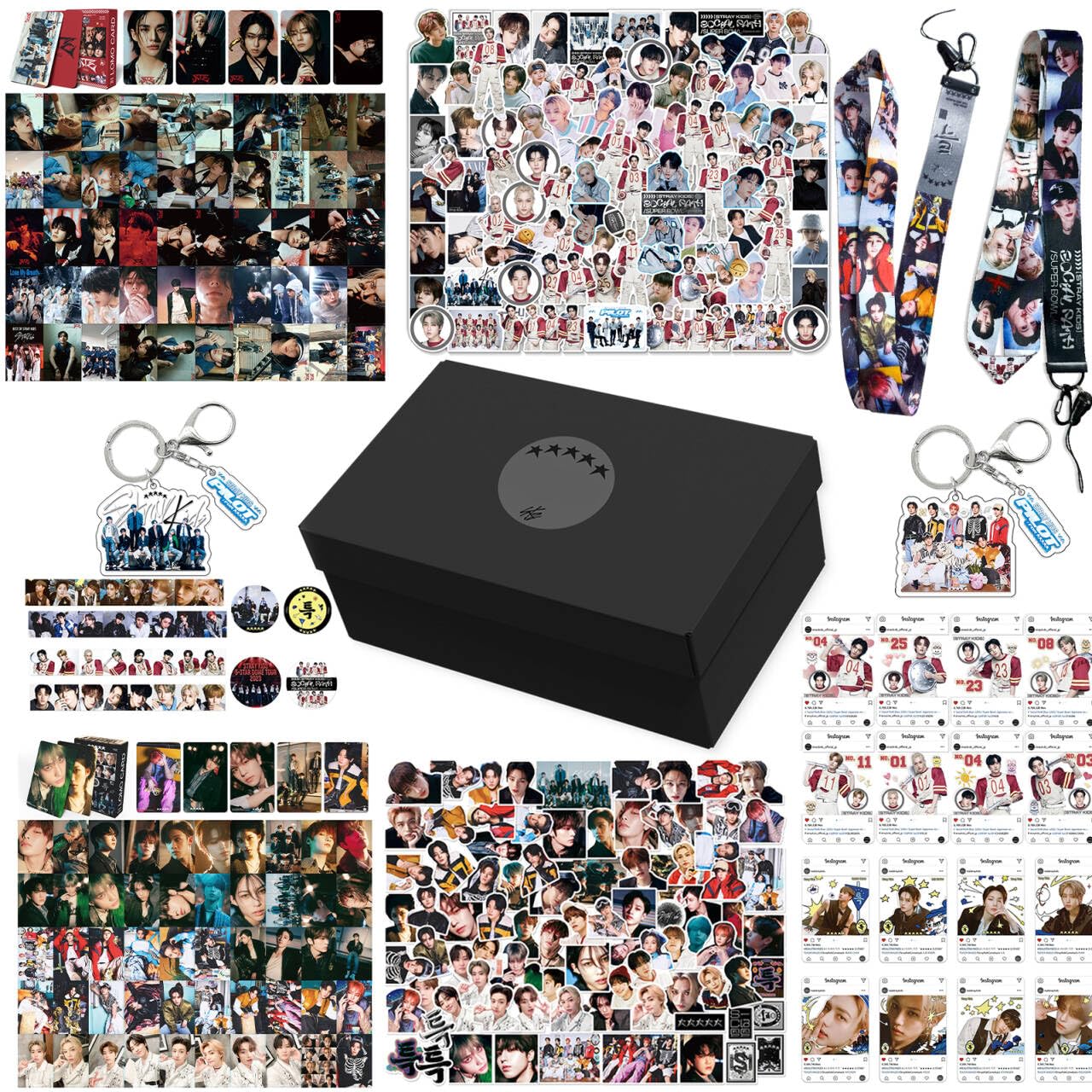 Amazon.com : KPOPBP 5 Star Album Merch Gift Box Set including 110